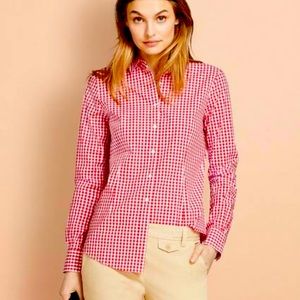 🎉HP🎉 Brooks Brothers Red Fleece Gingham Button Down Shirt